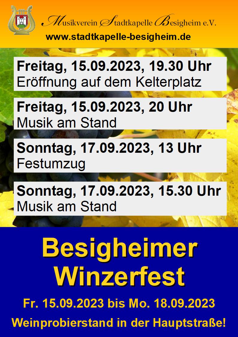 Besigheim Veranstaltungen 2023