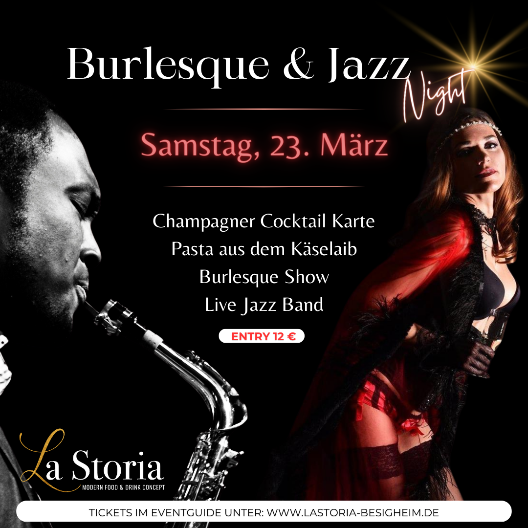 Burlesque Jazz Night 23.3.24