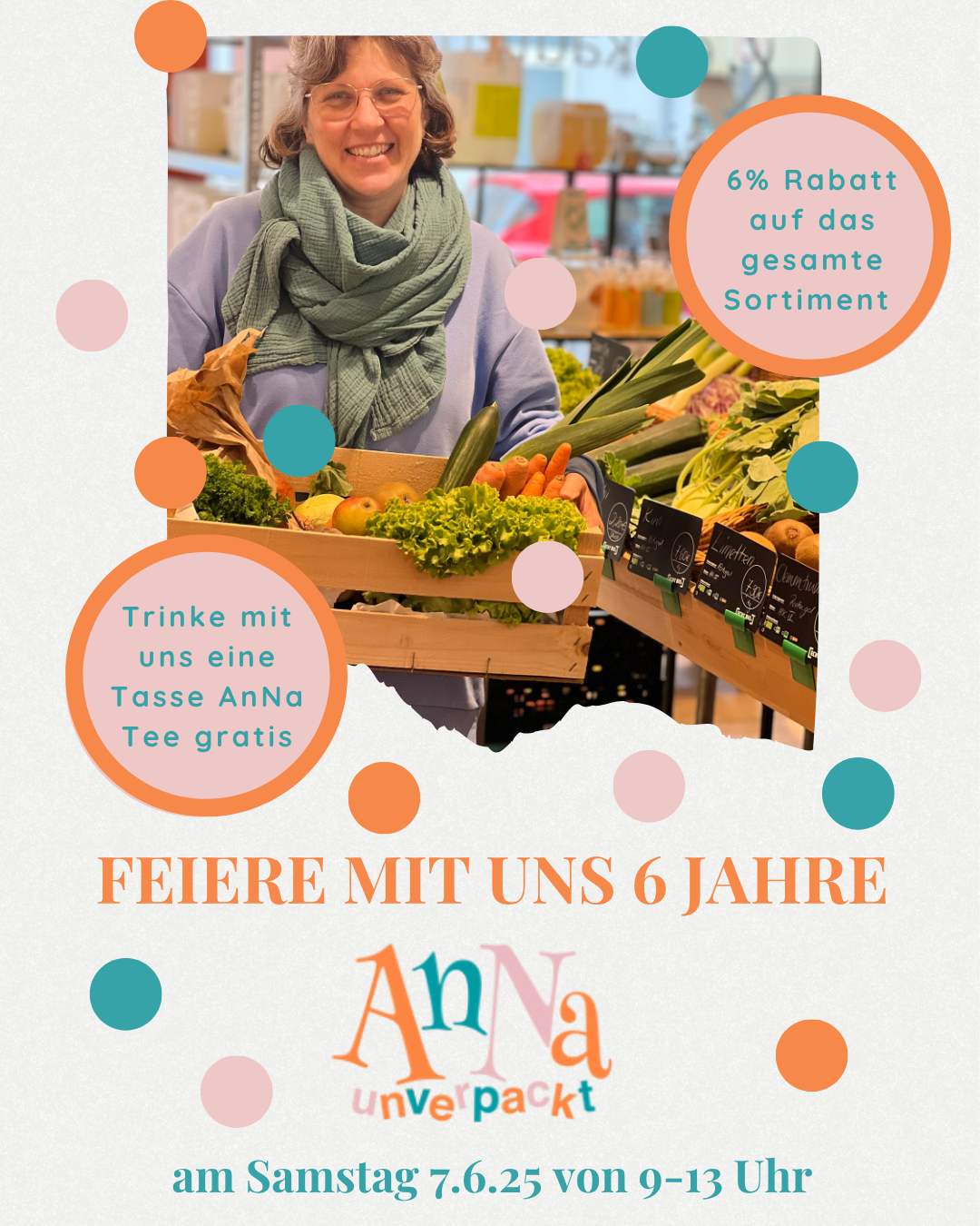 Feiere mit uns 6 Jahre
