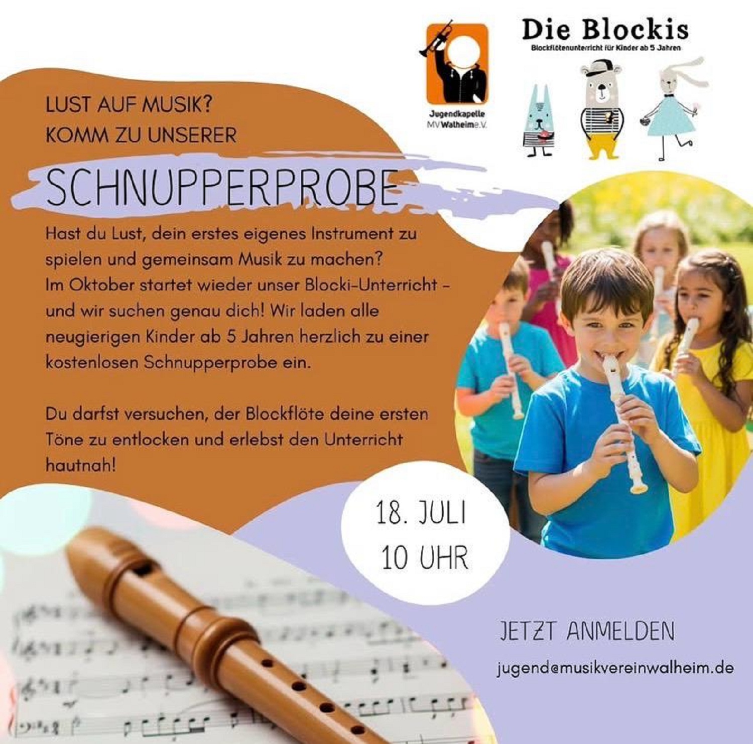 Schnupperprobe MVW Blockis